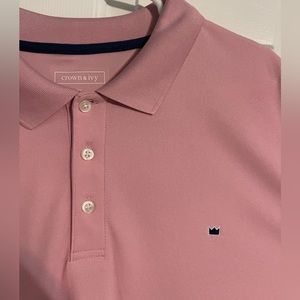 BRAND NEW! Crown and Ivy- Dusty Rose Polo Shirt